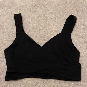 AERIE wrap front crop top